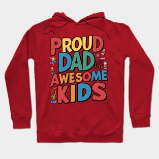 Proud Dad of Awesome Kids Hoodie